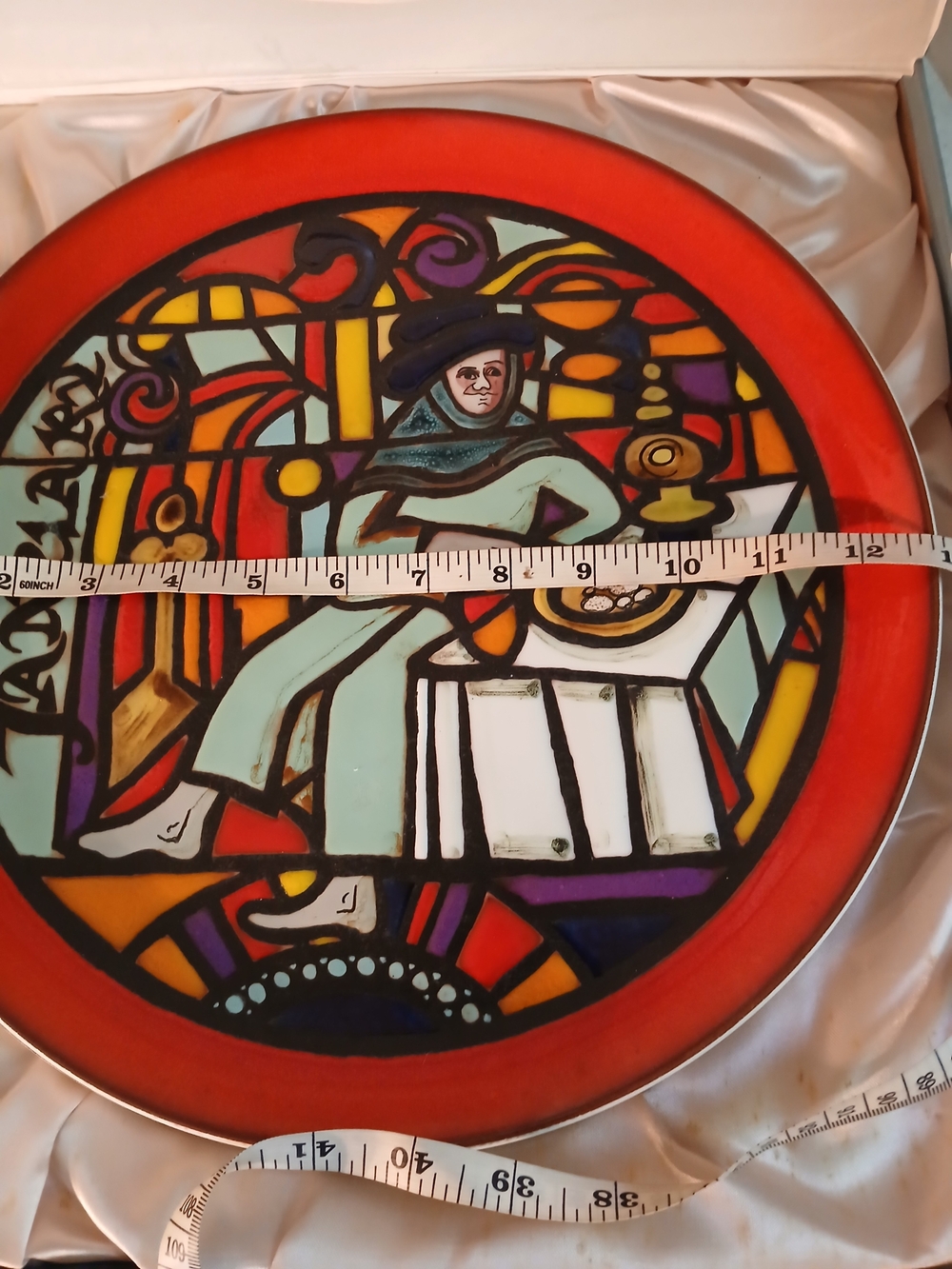The Medieval Prayer Book Platter By Poole Pottery Limited